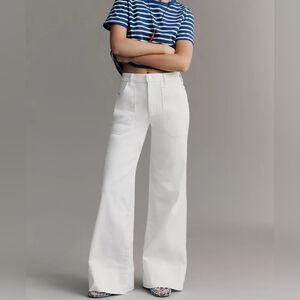 The Rylan Relaxed High-Rise Flare Jeans by Pilcro